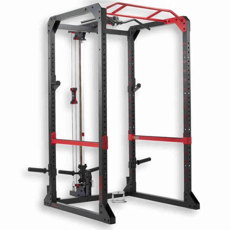 DECATHLON multifunctional comprehensive training gantry black (without pulleys) 4660462