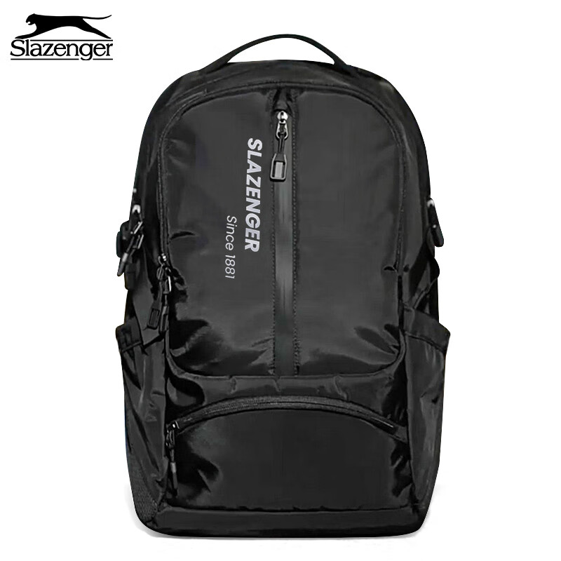 Slazenger large-capacity backpack commuter business trip computer bag middle school and high school student school bag business casual backpack New Year gift