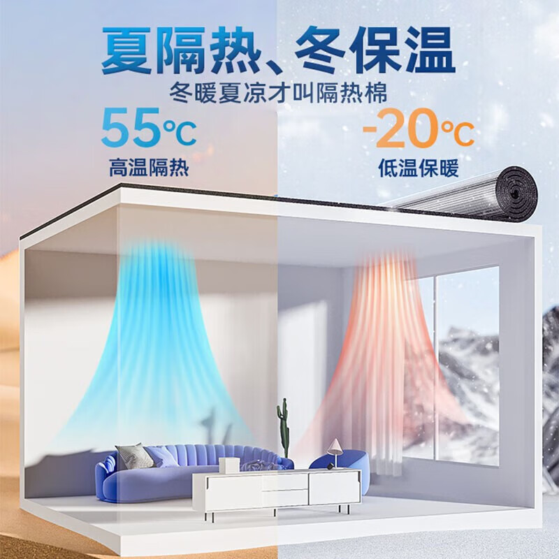 Jiandao exterior wall sunroom glass roof insulation board indoor ceiling sun protection high temperature flame retardant insulation material