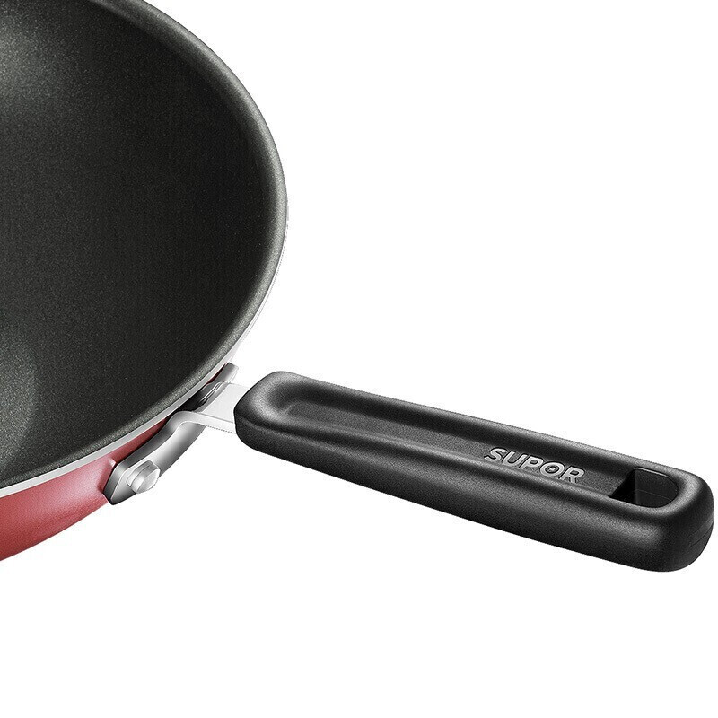 SUPOR pot set, non-stick wok, frying pan, soup pot, three-piece set, induction cooker, universal kitchenware set TP1628E