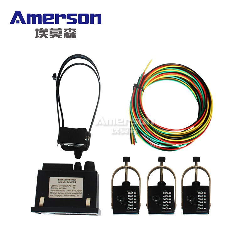 Emerson EKL-4 ground short circuit fault indicator ekl4 panel type fault indicator embedded switch
