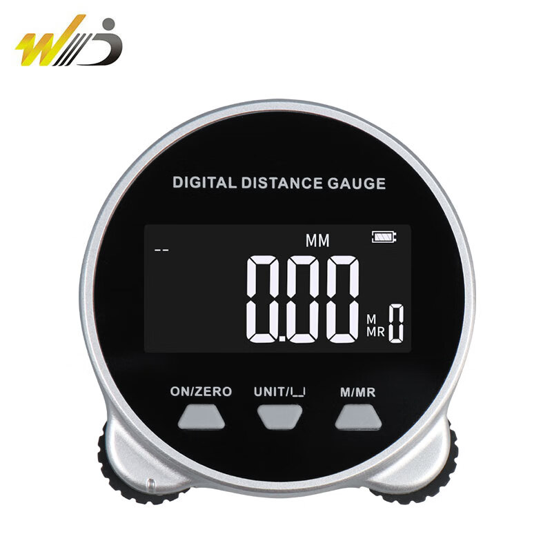 Weidu (WD) electronic digital display roller distance meter high-precision mini small Q ruler roll distance measuring wheel curve arc length cylindrical measurement digital display roller ruler (200 meters distance measurement)