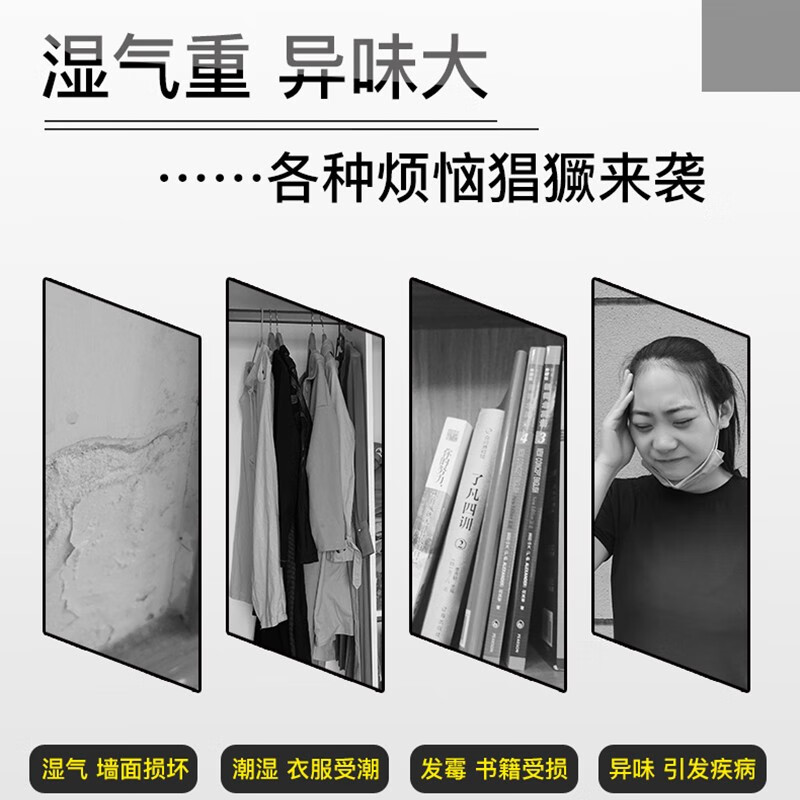 Shanshan activated carbon dehumidification box 500ml*12 dehumidification and moisture-proof desiccant wardrobe moisture absorption and dehumidification bag room dehumidification and mildew prevention