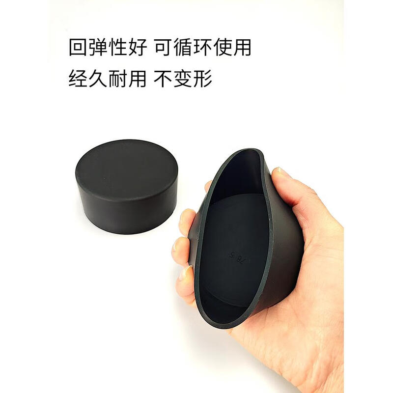 Zhuo Shikun white high temperature resistant silicone sleeve thread protective sleeve screw protective cap soft rubber cap high elastic waterproof rubber sleeve white silicone cap A=3mm5 pcs