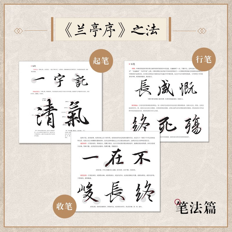 The Beauty of Lanting Preface Calligraphy 324-Word Full Text In-depth Tutorial (produced by Huike)