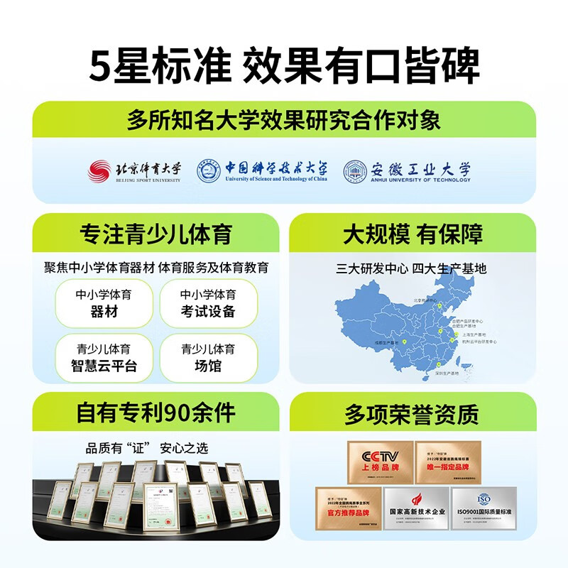 Winning household horizontal bar indoor pull-up device multi-functional punch-free door frame door hanging horizontal bar children's fitness equipment universal anti-slip horizontal bar (125-145cm)