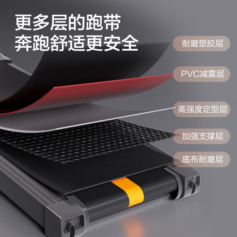 Yijian home treadmill intelligent interconnection shock absorption and noise reduction foldable small walking machine home sports fitness equipment brand special price impulse P2 upgraded model