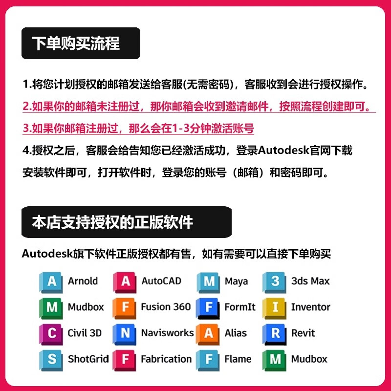 AutoCAD official genuine software activation 2018-2026 Cad account subscription installation package 2025 license authorizes own account WinMacM1M2M34IPad account subscription software 3-year genuine authorization