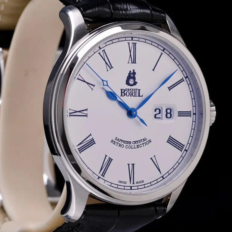 ErnestBorel professional watch repair, ErnestBorel watch delivery and maintenance, battery replacement, watch mirror replacement, battery replacement, please contact customer service for the actual cost.