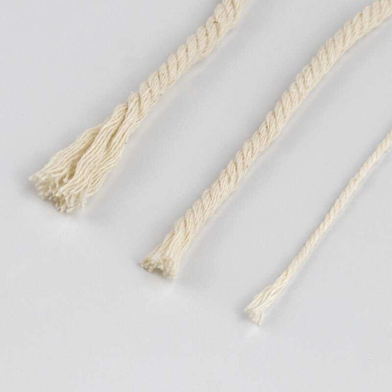 Bingyu BYjq-86 Zongzi thread cotton rope material tapestry braiding thread diy hand-woven cotton rope 4mm 100 meters