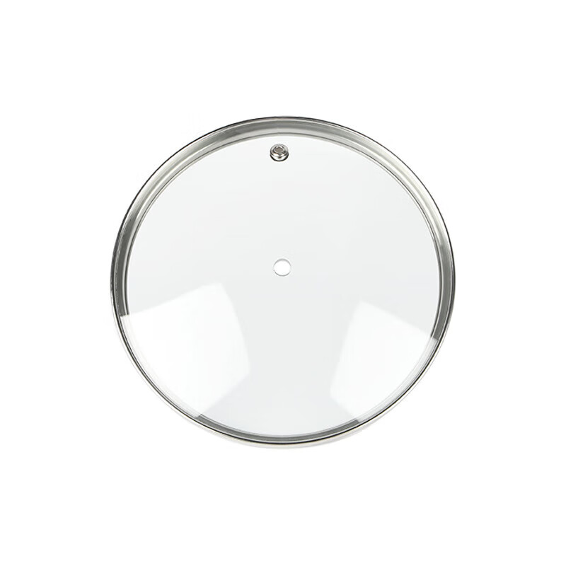 Chuge high-quality pot lid, universal tempered glass lid, visible large lid for wok, high lid, milk pot, steamer lid, pot lid, high temperature resistance, dark gray 27.5cm (suitable for pot inner diameter 25.8-2