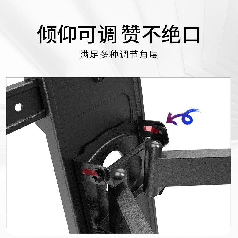 ProPre (40-85 inches) TV bracket wall-mounted large-screen TV bracket telescopic bracket rotating wall-mounted bracket universally applicable to TCL Hisense Huawei Skyworth Samsung, etc.