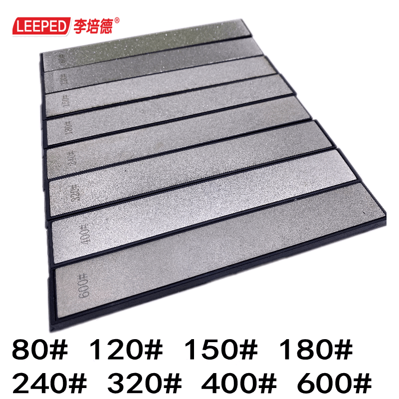 Li Peide diamond whetstone household fixed-angle sharpener fishhook carving knife oil stone whetstone edge stone sharpening artifact 80 mesh