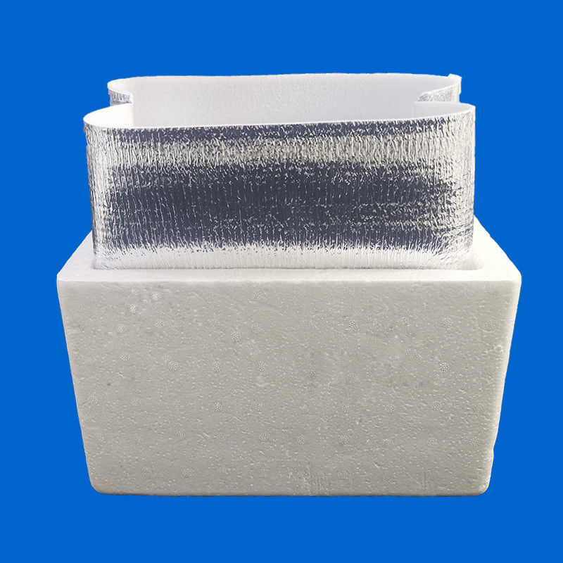 Postal box foam box matching carton set vegetables, fruits, fresh frozen products, seafood express insulated fresh-keeping box No. 1.5 high box + carton (3 sets)