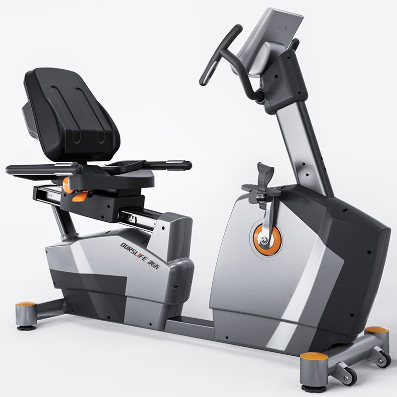 OURSLIFE commercial exercise bike B310 recumbent bicycle magnetically controlled exercise bike for the gym