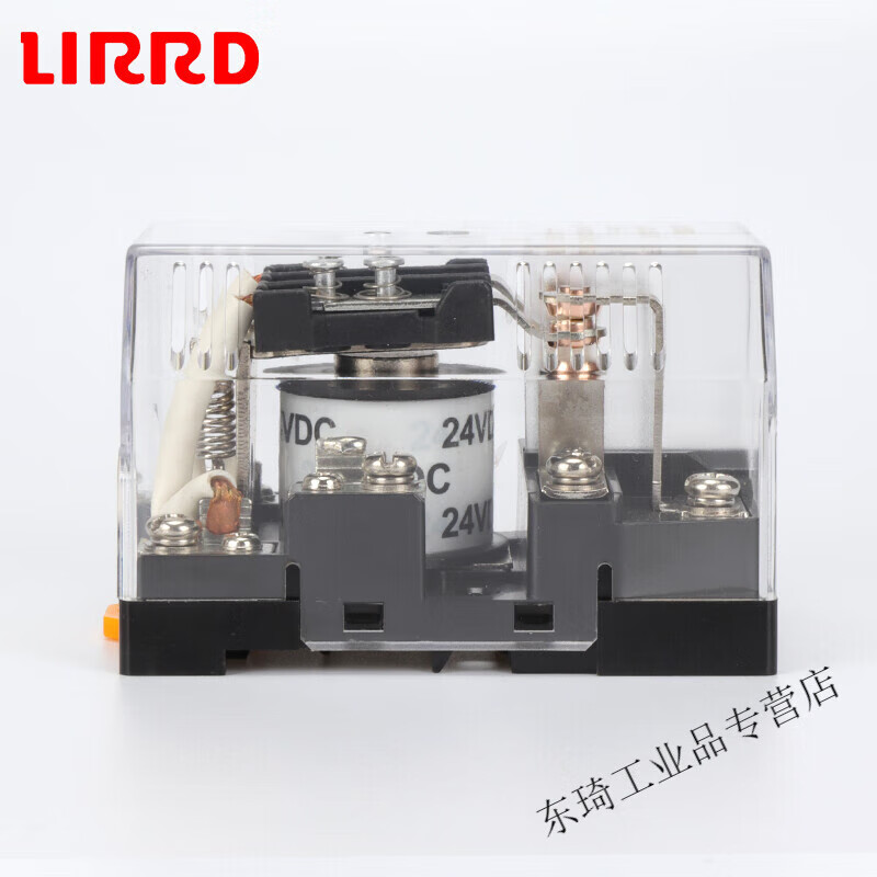 Suitable for Liard rail installation 100A high current 220V power relay LJQX-62F/2Z DC 24V12V customized 24V DC rail installation 2 open 100A