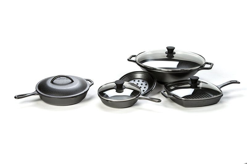 LODGE 26cm square tempered glass pot lid, special for kitchen cooking, heat-resistant and explosion-proof