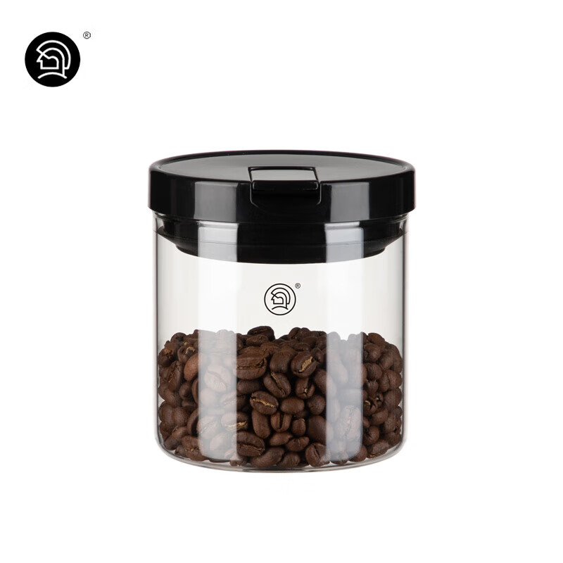 Hero glass sealed jar transparent glass bottle storage jar storage jar fresh jar tea jar portable 500ml