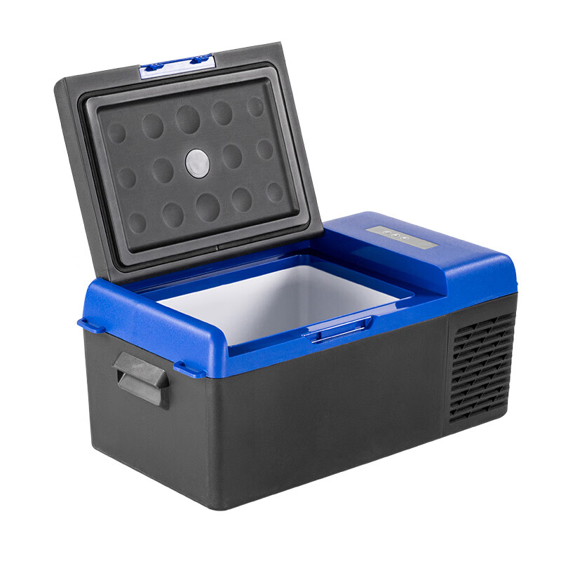 Alpicool car refrigerator compressor refrigeration car home dual-purpose 12V24V truck dedicated refrigeration refrigerator small freezer ki15 car home dual-purpose (Detech compressor) 15 liters