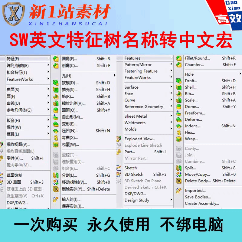 SolidWorks Toolbox Collection Automatically Publish Pattern Macro Program File Command Plug-in Batch Annotation Tolerance Rose Red