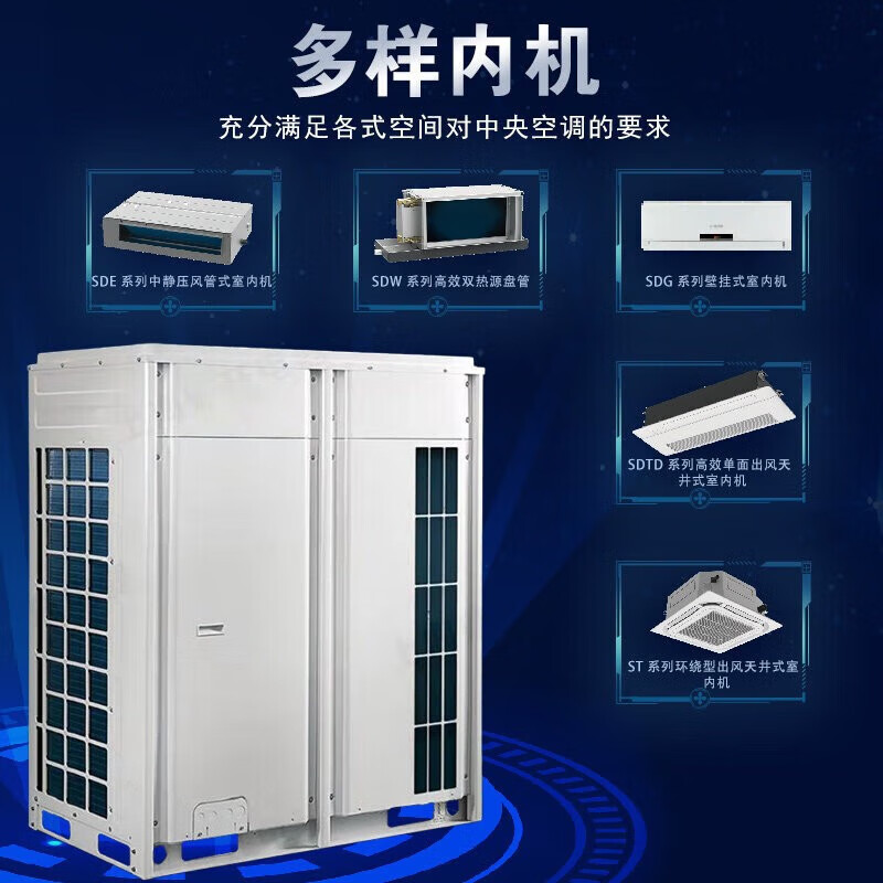 Gree air conditioning inverter commercial multi-split central air conditioner first-class energy efficiency duct type internal unit 1P1.5P 2P 3P 5P second-hand 90% new one-to-four factory shop air conditioner GMV-ND28P/B duct type internal unit