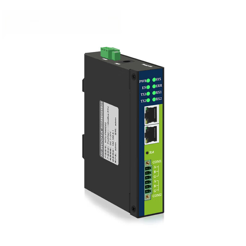 EtherNet/IP to ModBus485RTU gateway 10-channel synchronous acquisition without programming EIP industrial module 4-channel synchronous acquisition WTU-ENMD04