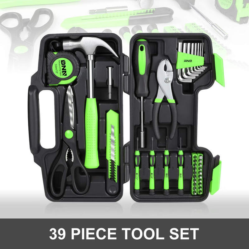 DNA MOTORING 39-piece home tool set