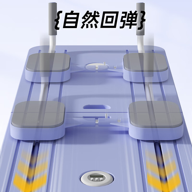 SEAN LEE multifunctional fitness board automatic rebound home fitness equipment foldable abdominal muscle training tool weight loss abdominal board flagship model with sports drawstring + grip