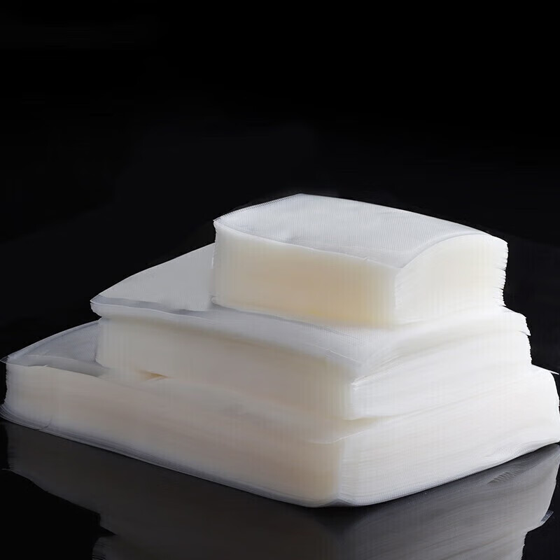 Jidaocook 100 pieces mesh pattern vacuum bag vacuum food packaging bag vacuum plastic bag sealing compression bag 20cm*30cm 100 pieces store manager