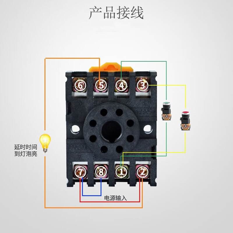Infinite cycle delay time relay DH48S-S AC220V transformer DH48S-S (cycle) AC220V