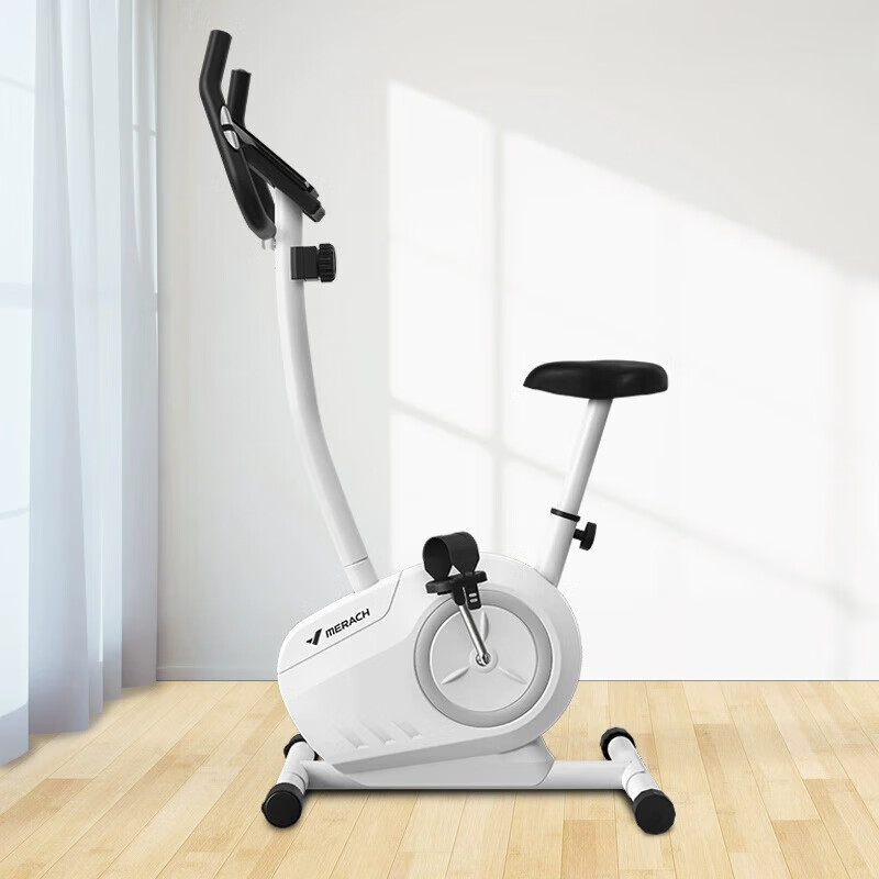 Mu Wanqing MR-632 vertical exercise bike home dynamic bicycle magnetic control super indoor fitness exercise exclusive white