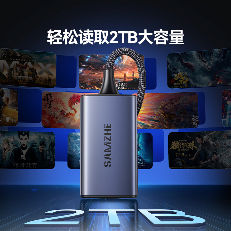 Shanze Type-C3.0 card reader SD/TF dual card reading, suitable for Apple 17//15/16/camera/USB-C computer tablet phone, compatible with UHS-I/II card CRM32