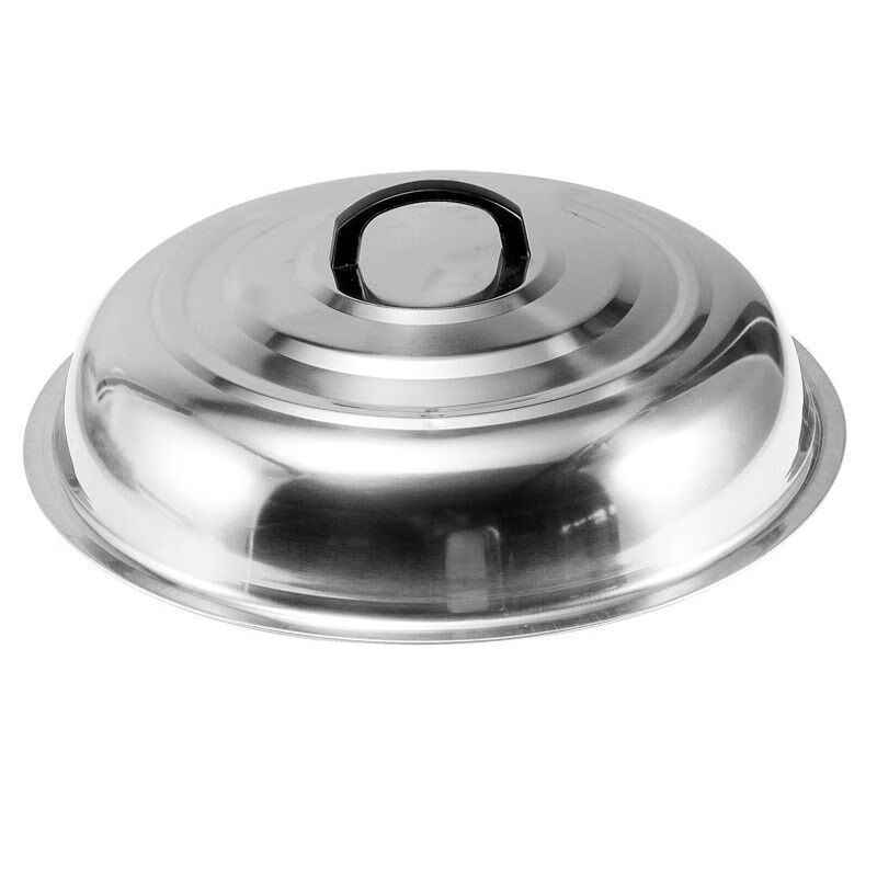 Household stainless steel large pot lid, wok high lid, heightening and thickening pot lid, stainless steel pot lid, soup pot lid, steaming 86cm diameter heightening pot lid