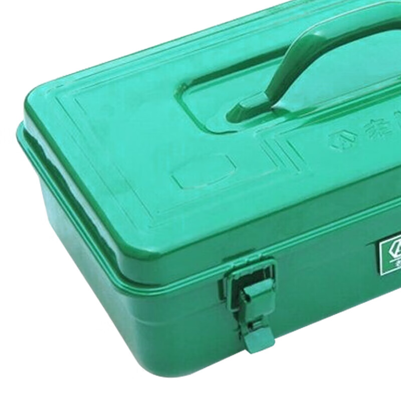 LAOA (LAOA) hardware household tool box storage box car thickened iron box without partition 11 inches LA113211