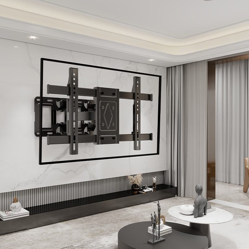 Jinying TV Telescopic Mount (40-80 inches) TV Bracket Wall Mounted Universal Telescopic Rotating TV Stand Xiaomi Hisense TCL Thunderbird Samsung Sony TV Stand
