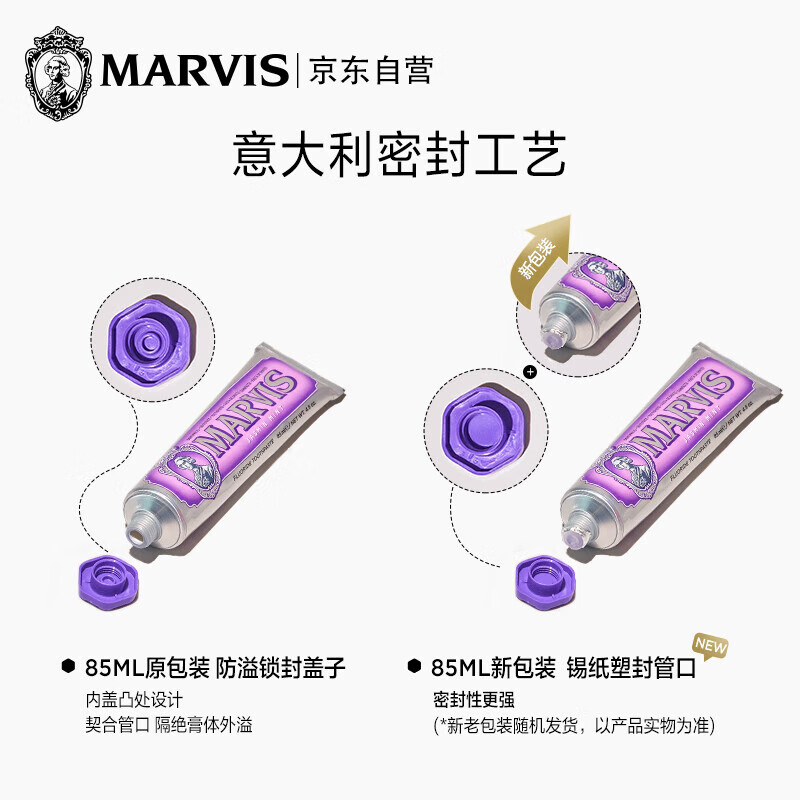 Mars toothpaste 85ml imported from Italy, cinnamon mint Mars toothpaste to relieve sensitive gum bleeding