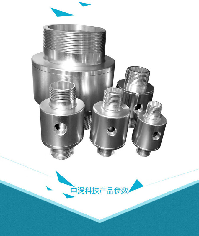 Threaded pneumatic conveyor air amplifier vacuum generator pneumatic loader material conveyor Chi double head ZG1/8--aluminum alloy