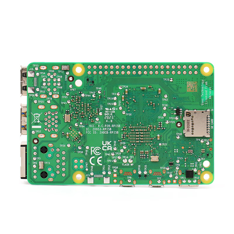 Chuanglebo Raspberry Pi 5th Generation Raspberry Pi 5 Development Board Development Kit 4G 8G Development Board Linux (C-1200W) Module 3 Camera Advanced Kit Raspberry Pi 5 8G Edition