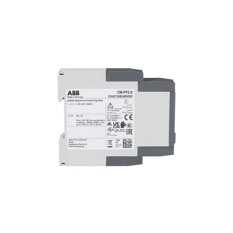 ABB phase sequence relay CM-PFE phase loss protection CM-PFS.S/SRS.22S three-phase monitoring MPS.41S CM-SRS.22S