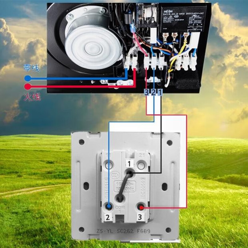 Panasonic/Panasonic FV-27BG2C bathroom heater upgrade FV-SWBYA01 wall type 86 switch (three wires) slight friction marks FVSWBYA01