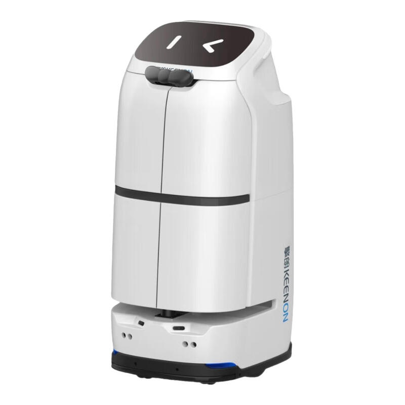 Qinglang W3 Hotel Delivery Robot Intelligent Robot Delivers Food Automatically Takes Elevators and Makes Phone Calls Delivery Robot White w3lite