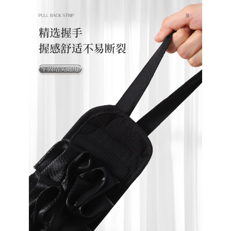 Bath towel men's special bath flower two-in-one back rub artifact powerful bath wipe back without asking for help long back brush bath flower back rub strip - gray