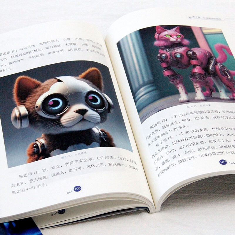 (Full-color version with video) AI painting from scratch Artificial intelligence books Deep learning from entry to mastery Wenxin Yige software Wenxin Yiyan intelligent agent Prompt words