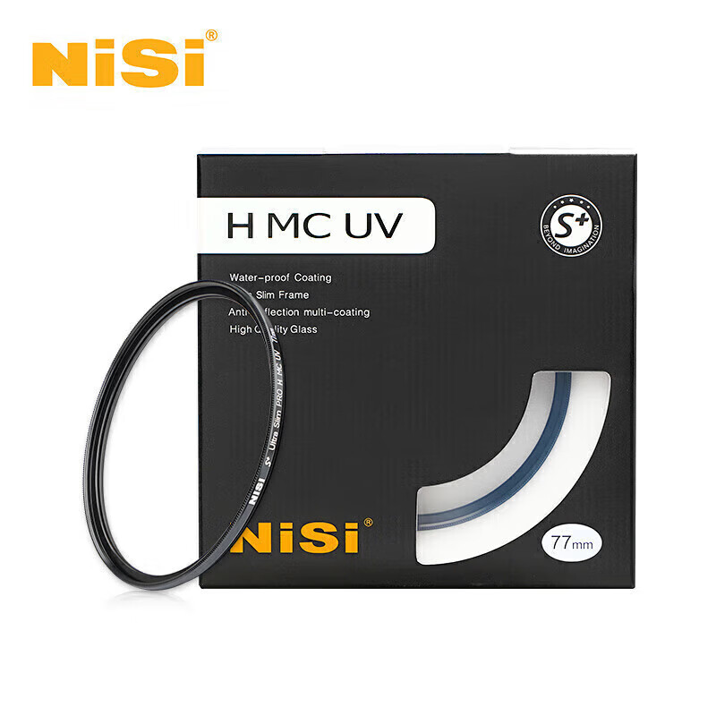 NiSi H MC UV 77mm UV mirror Double-sided multi-layer coating filter 77mm UV mirror protection mirror no vignetting SLR mirrorless filter Canon Nikon Sony camera filter