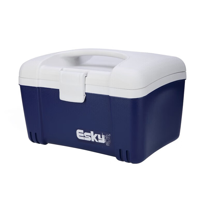Eski insulated box car refrigerator 12L outdoor refrigerated stall commercial 6L medical portable car home dual-use trunk 12L-PU material (with ice brick 2)