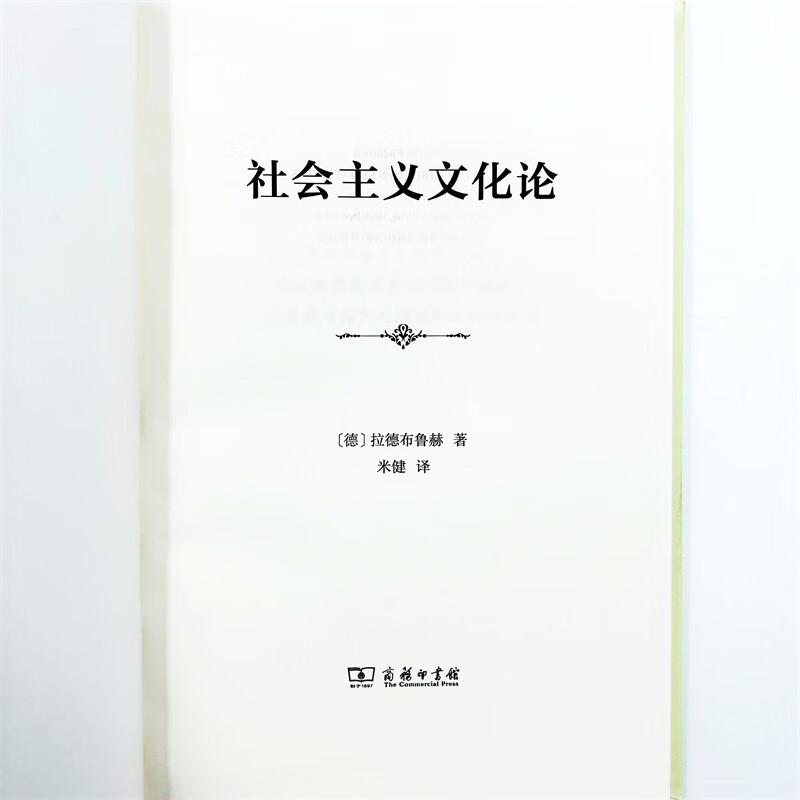 Classics of Socialist Theory, Theory of Socialist Culture, Masterpiece of German Thinker Radbruch