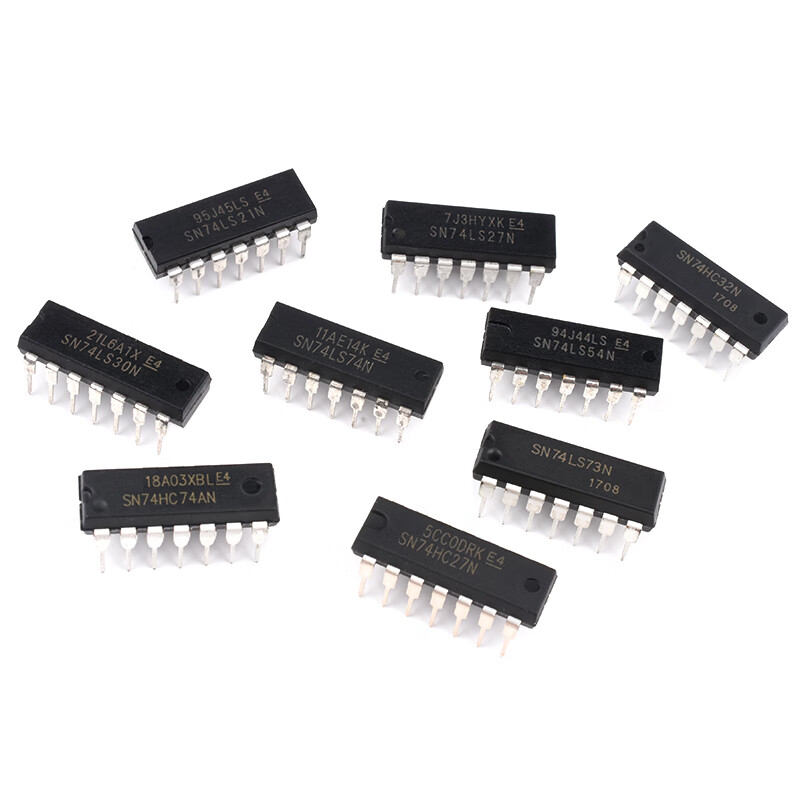 SN74LS20 27 28 30 32 33 51 54 55 73 74N chip MC74HC30 straight SN74LS21DIP-14