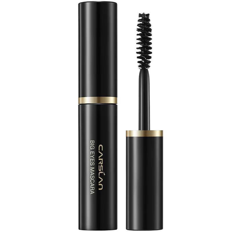 Kazilan Big Eyes Mascara Small and Medium Sample 3g Waterproof Curl Encrypted Extra Longing Not Easy to Smudge Base Styling Cream Big Eyes Mascara Sample*1 3g