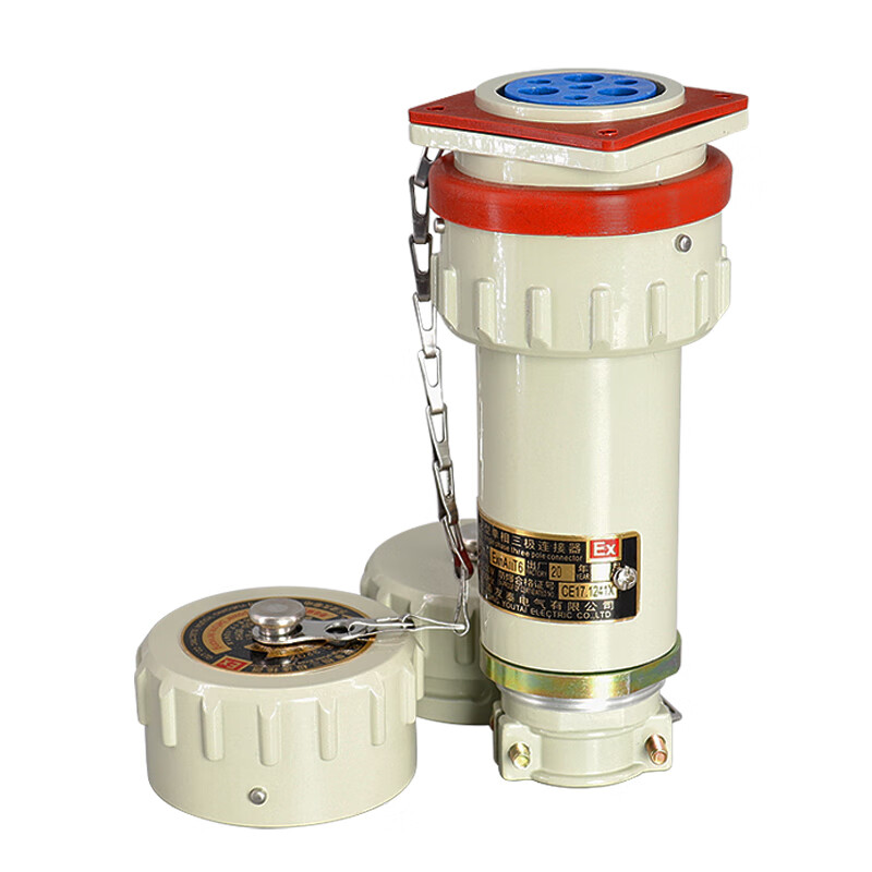 Yueqing Youtai explosion-proof connector aviation plug and socket three-phase four-five pole non-sparking plug YT/Chi 60A/63A single-phase three-pole 3-core fixed YT/GZ