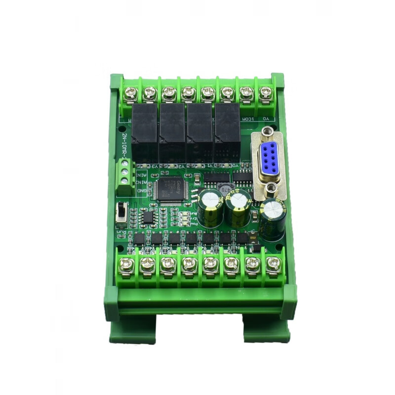 Domestic plc industrial control board programming controller fx2n-10/14/20/24/30/mr/mt with 485 analog quantity and 485 single board FX2N-14MT